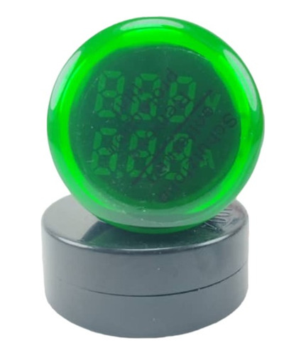 Luz Piloto Voltaje Y Amperaje Ac 50-500v / 0-100a Verde