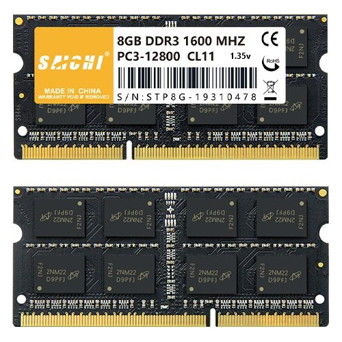 Memoria Ram Ddr3  16gb (2x8gb)  1600mhz Nb3-12800 1.35v