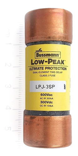 Lpj-3sp Bussmann Fusible 3a 600v 