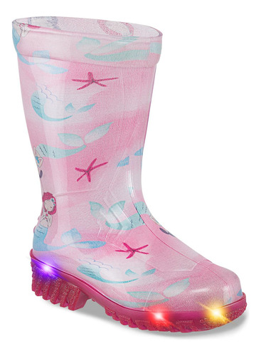 Botas De Lluvia Crisyel Rosa Para Niña Croydon