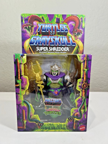 Action Figure He-man Masters Universe Turles Destruidor Gray