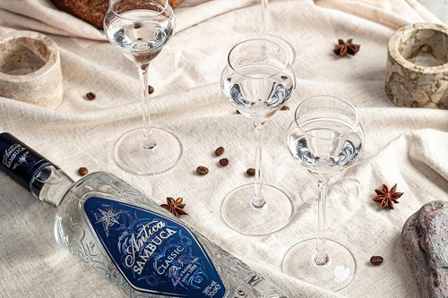 Juego De 4 Vasos De Vidrio Sambuca Y Cordial | 3 Onzas ...