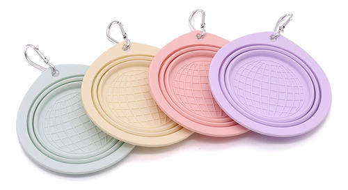 Cuenco Plegable De Silicona Para Mascotas Y Perros Para CoLG