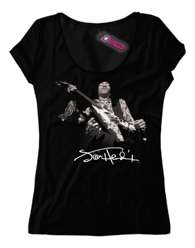 Remera Mujer Jimi Hendrix  Rp150 Dtg Premium