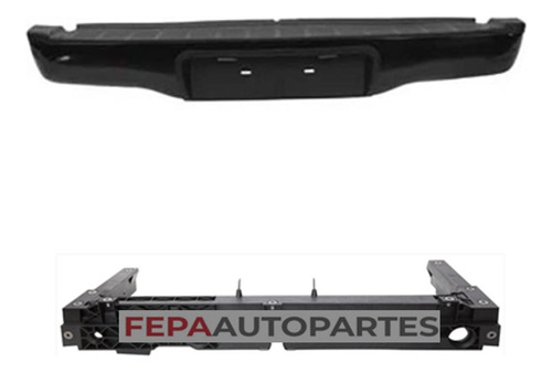 Paragolpes Trasero Toyota Hilux 13/15 4x4 Cabin Simple Negro