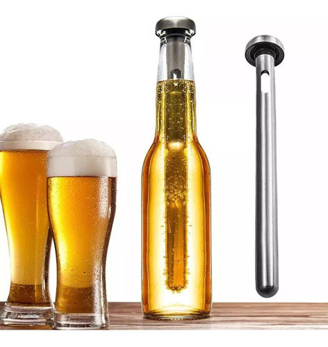 Enfriador De Botella De Cerveza Diseño Eficiente Para Mantener Tu Bebida Siempre Fría Acero Inox Alta Calidad Everest