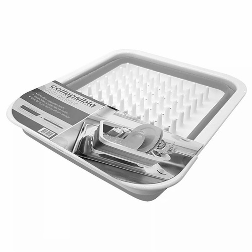 Imagen 2 de 5 de Escurridor Secaplatos De Silicona Plegable De Platos Vajilla