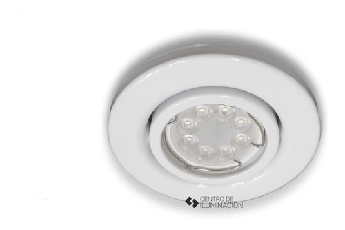 Spot Embutido Movil P/ Dicro Led Ø105mm Blanco 622 Lucciola