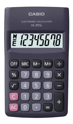 Calculadora Casio Hl-815l We Portatil Garantia Oficial