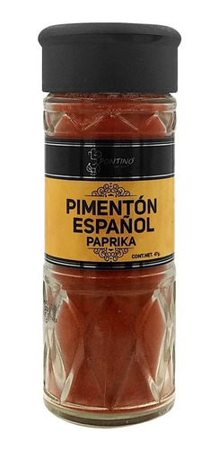 Pontino, Pimentón Español (paprika), 47 G