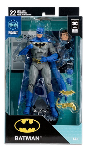 Dc Rebirth Batman 7 Action Figure (with Digital Code)