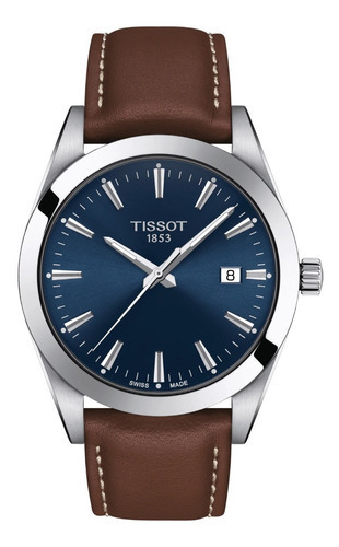 Relógio masculino Tissot Gentleman T1274101604100 Official Agent