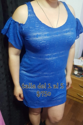 Vestido De Encaje Manga Corta