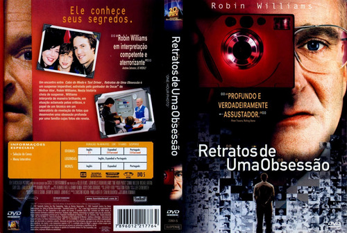 Retratos De Uma Obsessao Dvd Original Lacrado