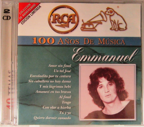 Emmanuel - 100 Años De Musica 2 Cd