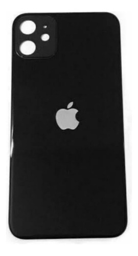 Tapa Trasera Compatible Con iPhone 11 Color Negra