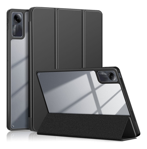 Funda Acrílica Negra De 3 Pliegues Para Redmi Pad Se [u]