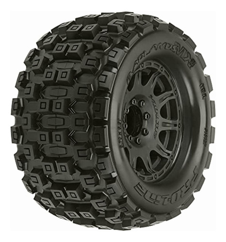 Pro-line Racing Badlands Mx38 3.8 Mtd Raid 8x32 17mm Mt F/r