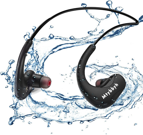 Auriculares Para Nadar Ipx8 Waterproof 8gb Mp3 Y Bluetooth 