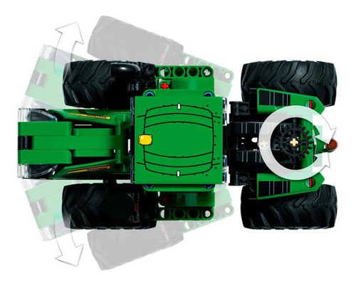 Lego Technic John Deere 9620r Tractor Farm 2022 42136