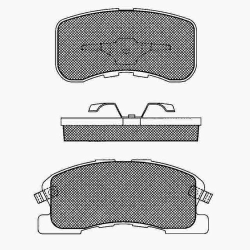 Pastilla De Freno Mitsubishi Montero 2001/ Delantera