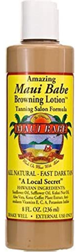 Bronceadores Maui Babe - Fórmula De Salón De Bronceado 8oz