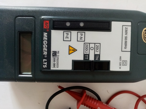 Avo Megger Lt5 Probador De Bucle - No Probado (Usado)