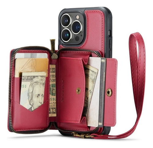 Funda De Teléfono For iPhone 12, 13, 14, Carteras, Funda