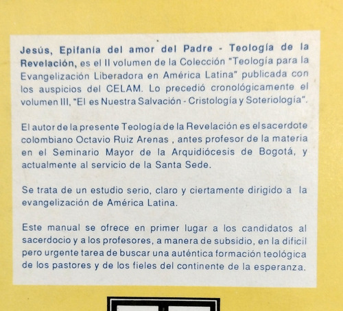 Jesús, Epifanía Del Amor Del Padre Ruiz Arenas Octavio