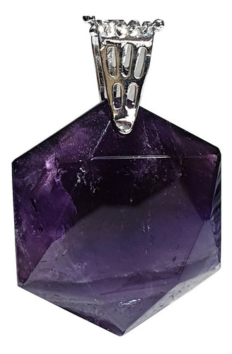 Collar Cuarzo Hexagonal Destiny Color Amatista - Equilibrio