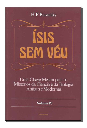 Isis Sem Veu-vol.4