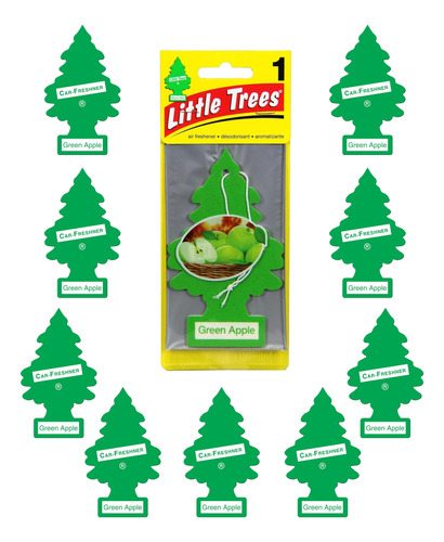 X10 Pino Aromático Colgante Para Auto Casa Little Trees Ryc