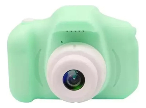 Mini Videocámara Digital Para Niños Color Verde