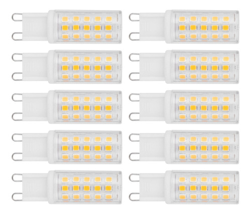 Bombilla G9 10pcs Base Led 4w 54led Bipin Para Araña