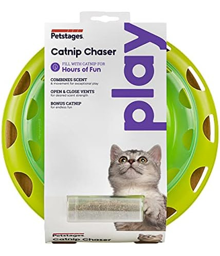Catnip Catnip Chase Track Green Interactive Cat Toy