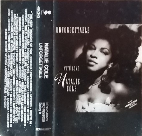 2x Fita Cassete K7 Br + Cd Natalie Cole Unforgettable Import