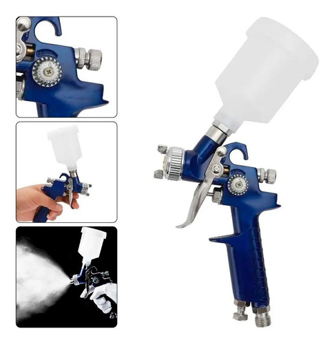 Pistola De Pulverizador 600ml Ideal Pintar Automóveis E Casa