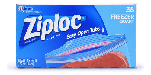 Ziploc - Bolsas Para Congelador Con Tecnologa Grip 'n Seal (