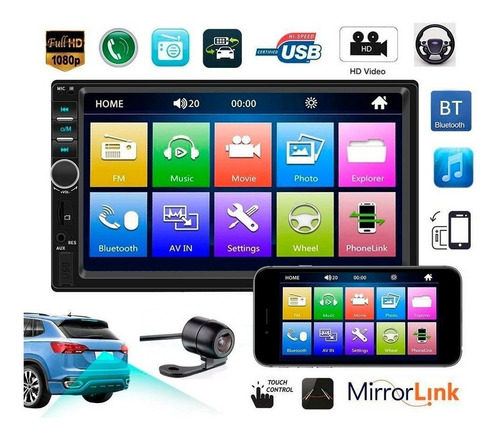 Central Multimidia Kit Radio Som Idea Linea Marea Mobbi