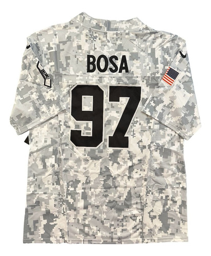 Jersey Nfl San Francisco 49ers Bosa Salute To Service