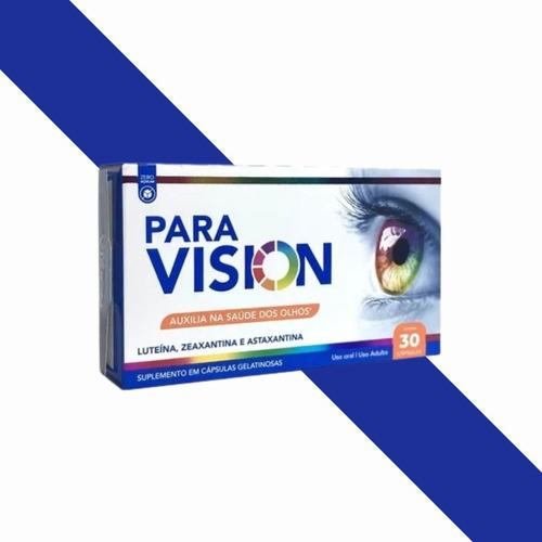 Paravision 30 Caps Saúde Para Os Olhos Suplemento C/ Luteína
