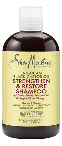 Shampoo Shea Moisture Jamaica Black Castor Oil Cabello Curl