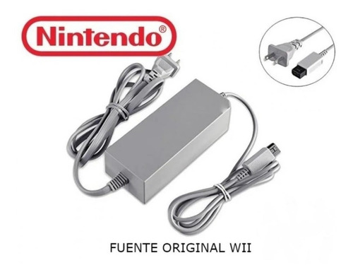 Fuente Wii Nintendo Original 110v Ade Ramos