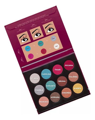 Paleta De Sombras Para Maquiagem Coleção Juntas - Avon