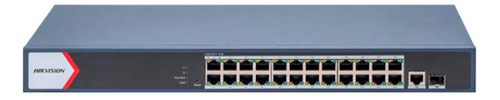 Switch Hikvision 24 Puertos Poe 1000mbps 370w Ds-3e1526p-ei