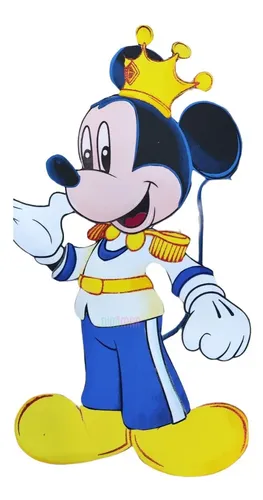 Miky Rey Figura De Foamy Mickey Principe 10pz De 20cm Fomi Miky Rey | MercadoLibre