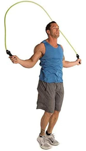 Gofit Heavy Weighted Jump Rope 9ft 15lbs Por Cardio Blasting