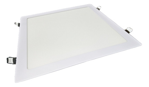 Embutido Led 24w Panel Cuadrado 30cm Luz Calida Interelec