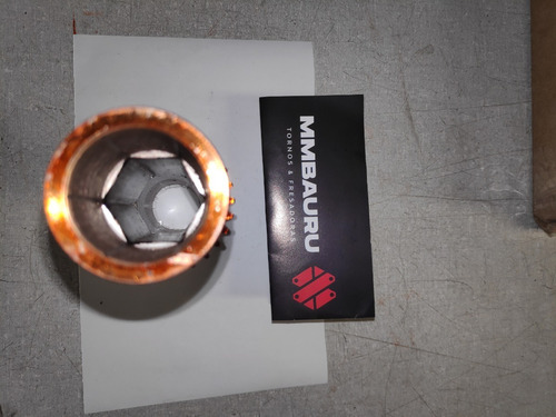 Imagem 3 de 3 de Engrenagem Bucha Sextavada Torno Nardini Nz400 015004169 Z28