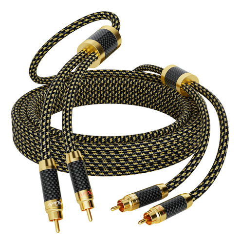 Mygatti Cable De Audio Estereo 2rca A 2rca Sonido Hi-fi 4 Pi